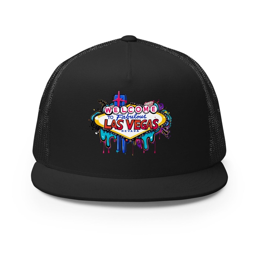 Las Vegas Graphic Trucker Hat